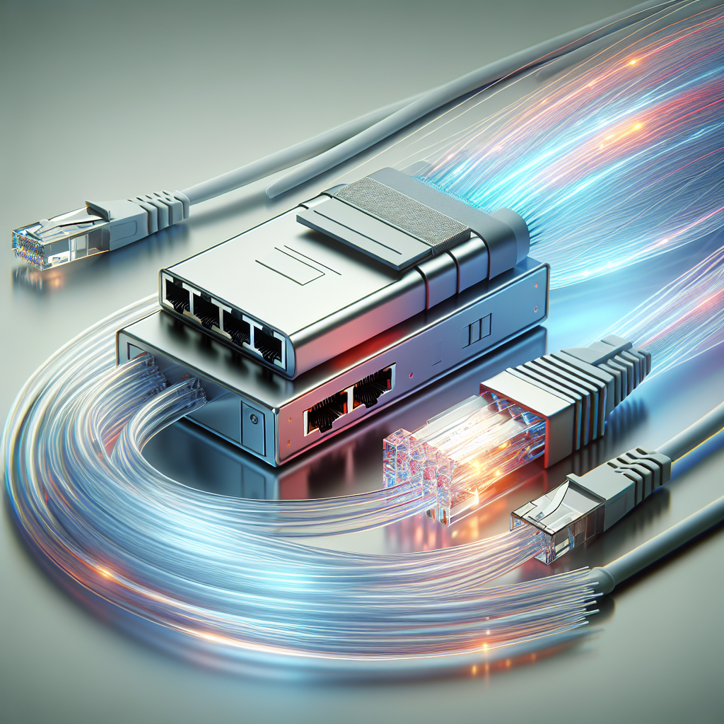 Can an Ethernet Splitter Be Used with a Fiber-Optic Connection?