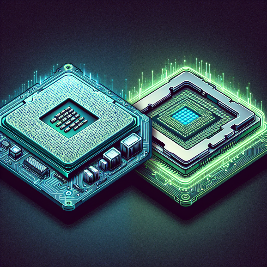 How do CPUs with different manufacturing processes compare in efficiency?